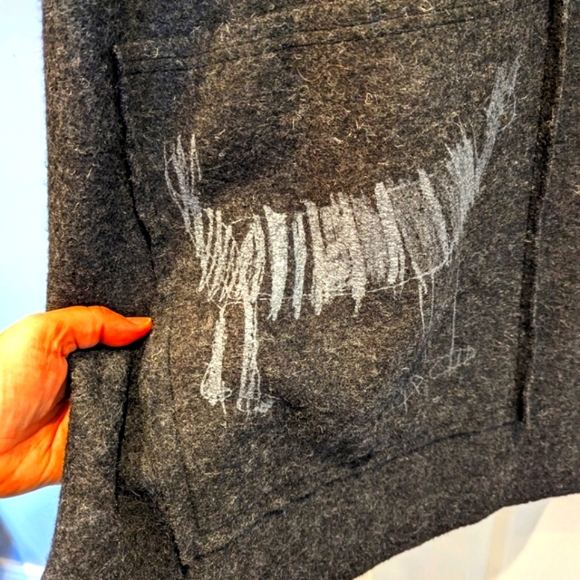 LUUKAA wool layering piece - Picture 3 of 4